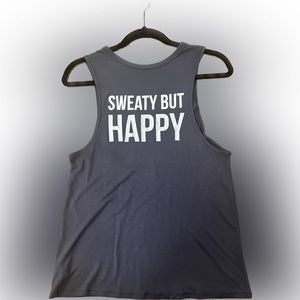 House of Tens “Sweaty But Happy” Tank Top Sz. Small